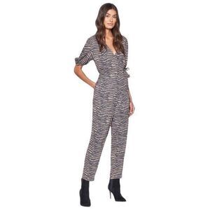 Joie Prisha Animal Print Jumpsuit in Ginger: Bloggers Favorite